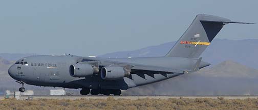 Boeing-McDonnell-Douglas C-17A Globemaster 3 95-5141 of the 452nd Air Mobility Wing